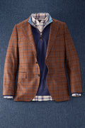 Patrick James Check 2 Button Sport Coat