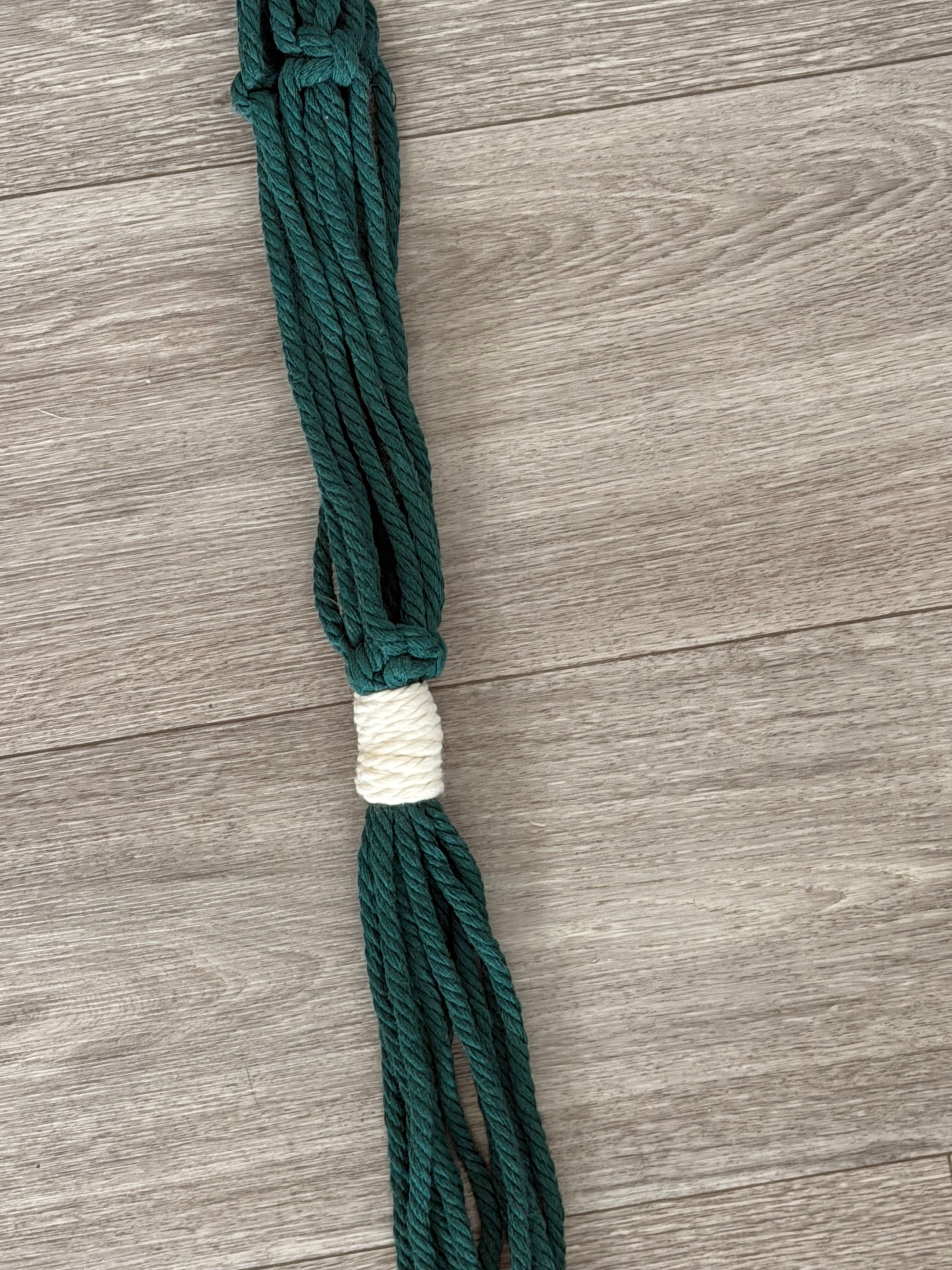 Handmade Spiral Macramé Plant Hanger