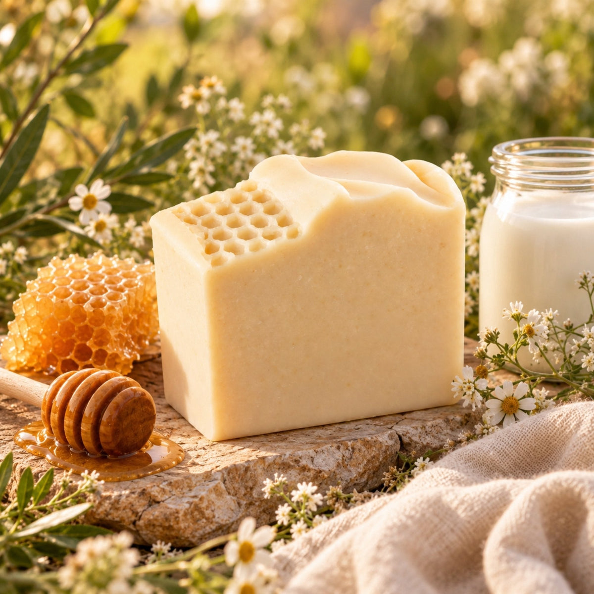 Milk + Honey Fragrance-Free Tallow & Goat Milk Soap Bar | 4.5 oz