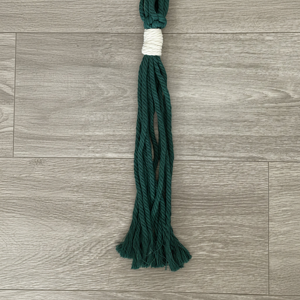 Handmade Spiral Macramé Plant Hanger