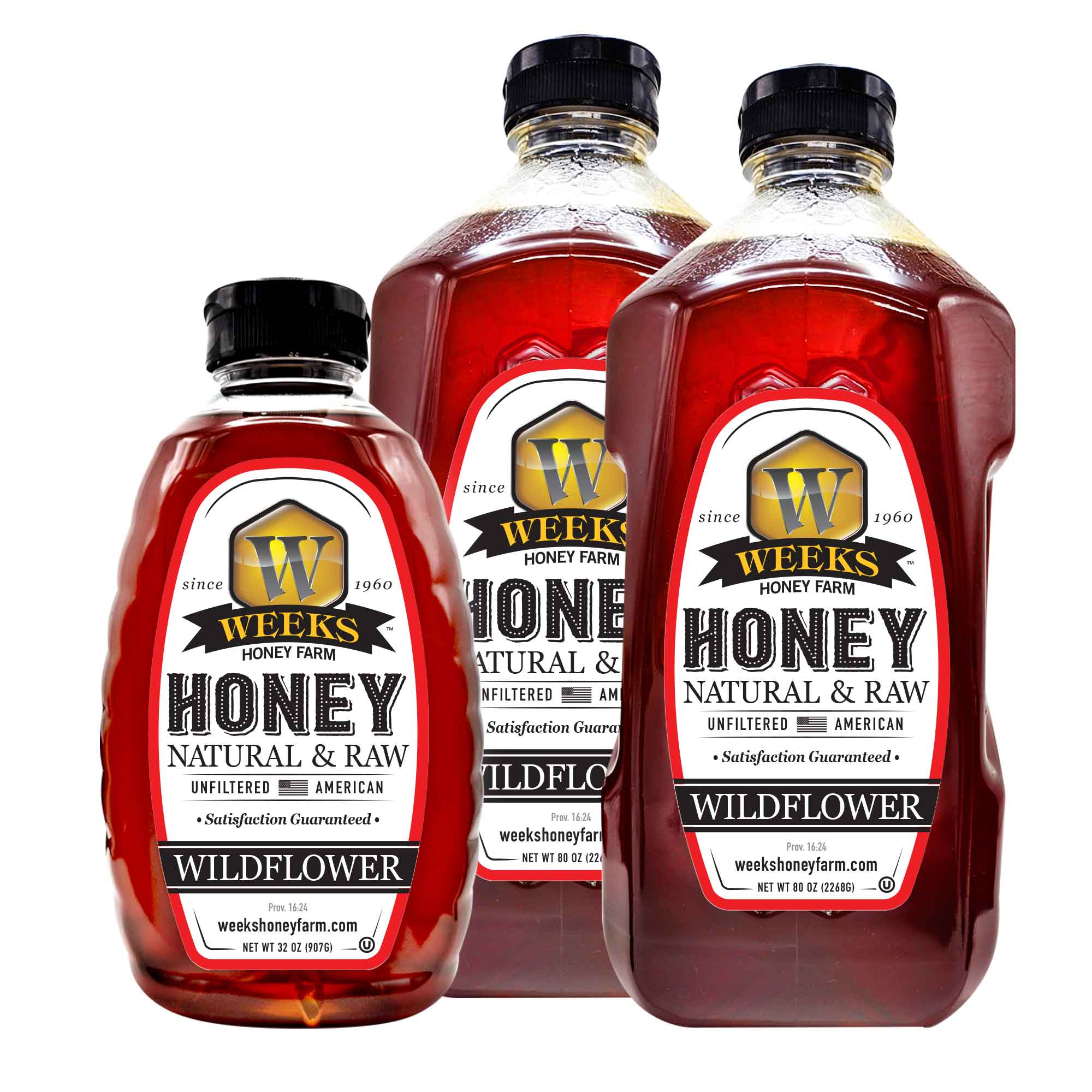 Raw Wildflower Honey