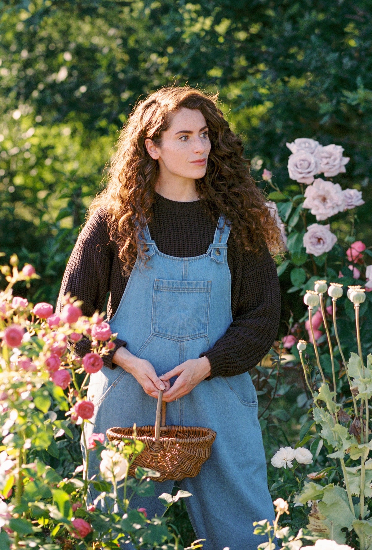 The Oversized Denim Dungaree Women