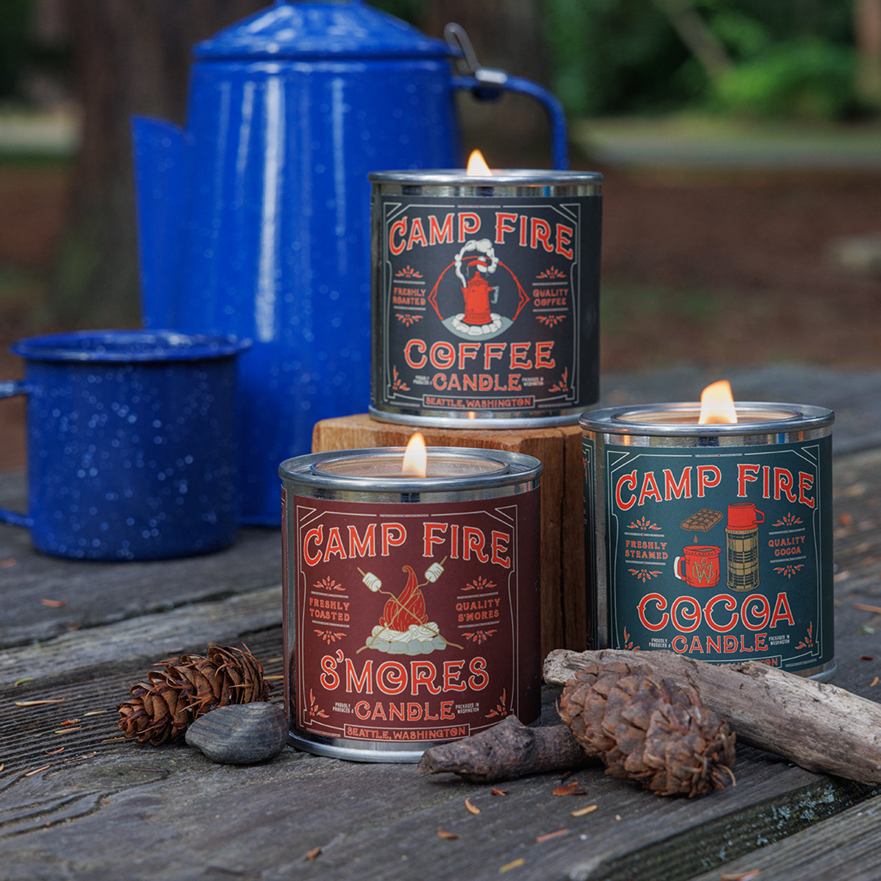 Espresso Campfire Coffee Candle