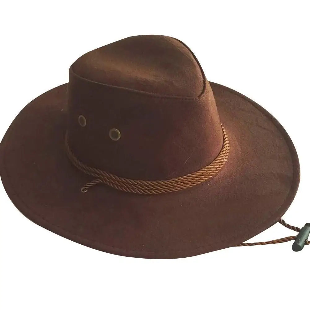 Wide Brim Western Cowboy Hat