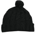 Cable Knit Pom Pom Beanie