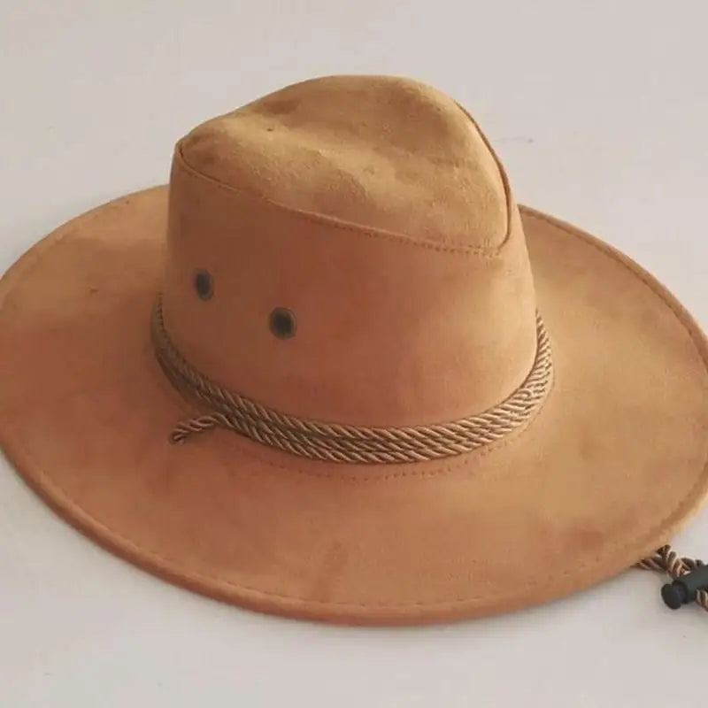 Wide Brim Western Cowboy Hat