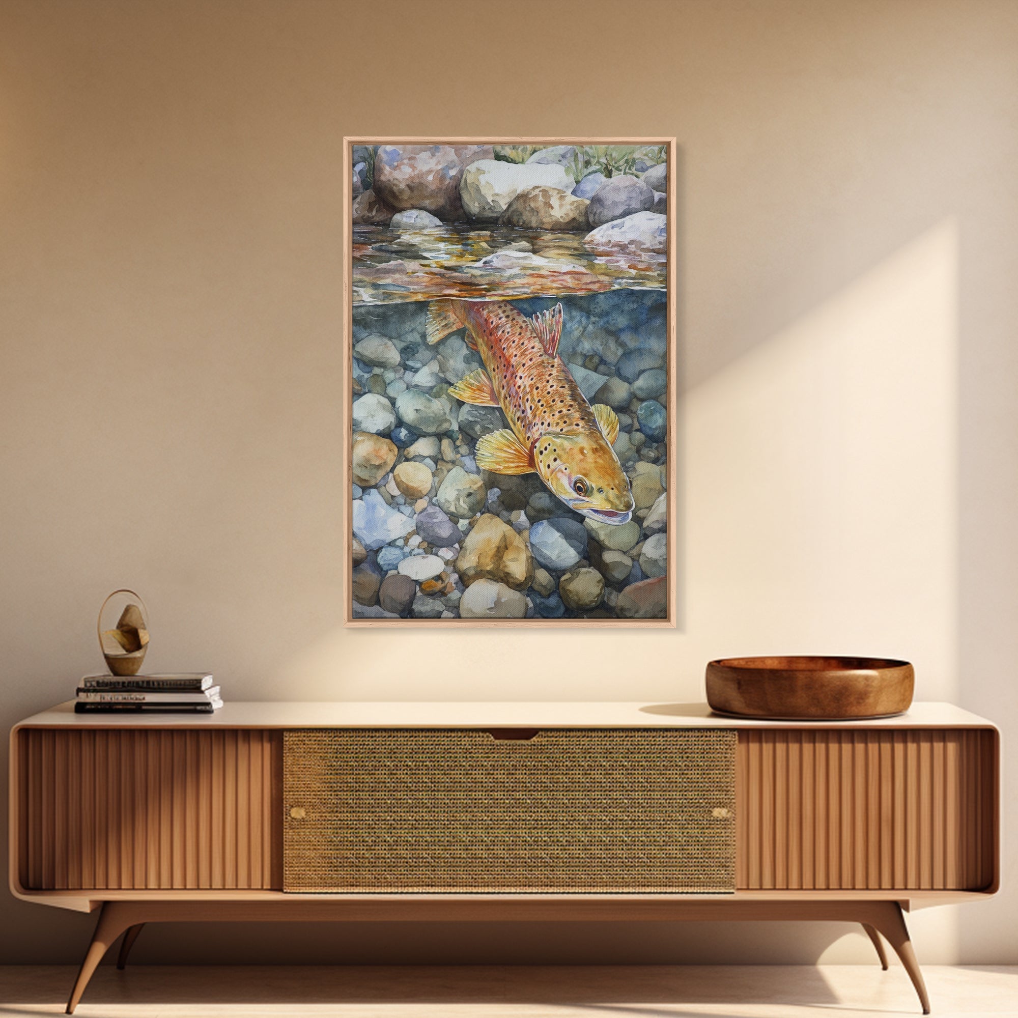 Brown Trout Canvas Print