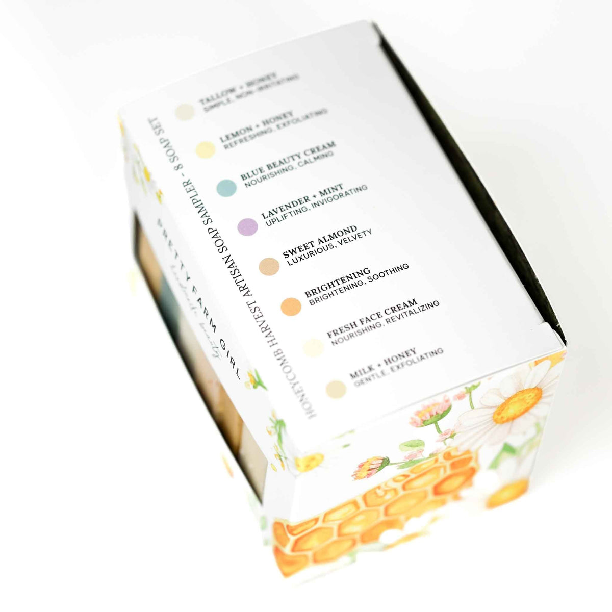 Honeycomb Harvest Goat Milk & Tallow Soap Sampler | 8 Bars