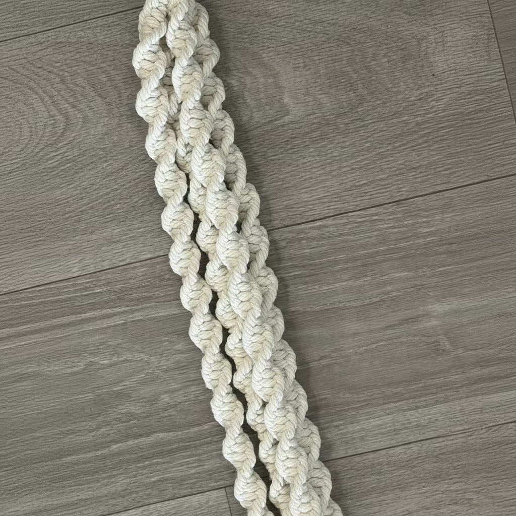 Handmade Spiral Macramé Plant Hanger