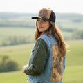 Burned Quilted Sleeve Denim Jacket