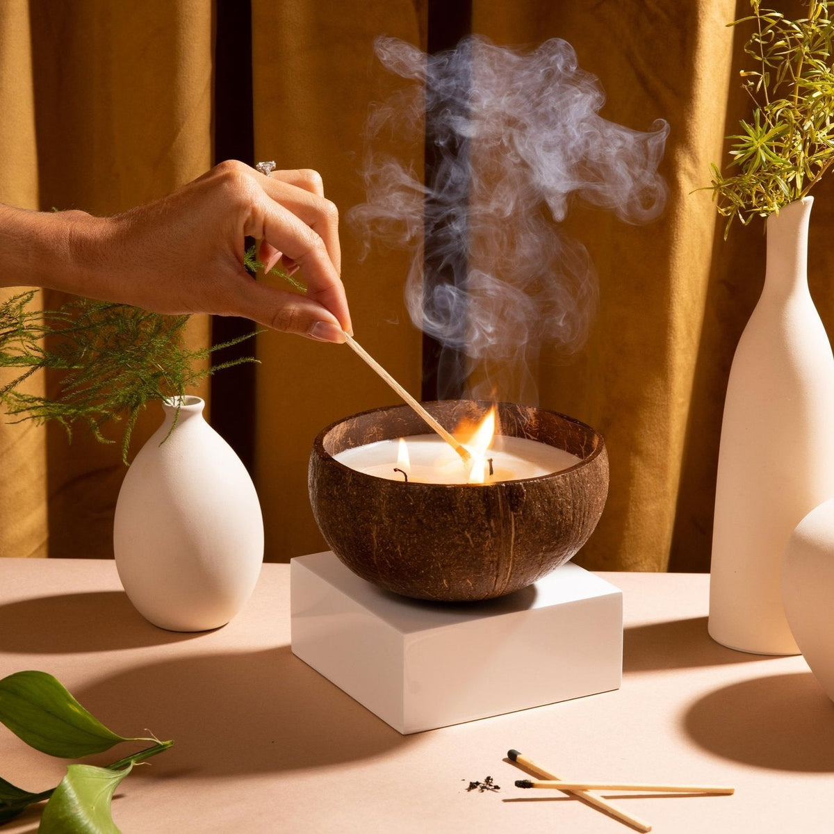 Luxxe Coconut Candle