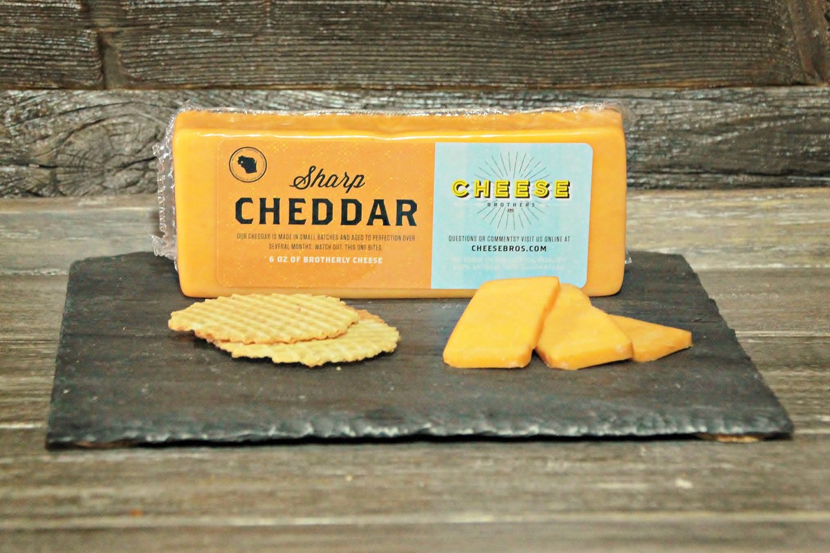 Hope You're Feeling Cheddar Soon – Cheese & Sausage Gift Basket
