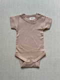 The Ribbed Short Sleeve Onesie Baby