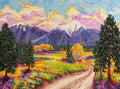 Spanish Peaks Oil on Canvas (Original)