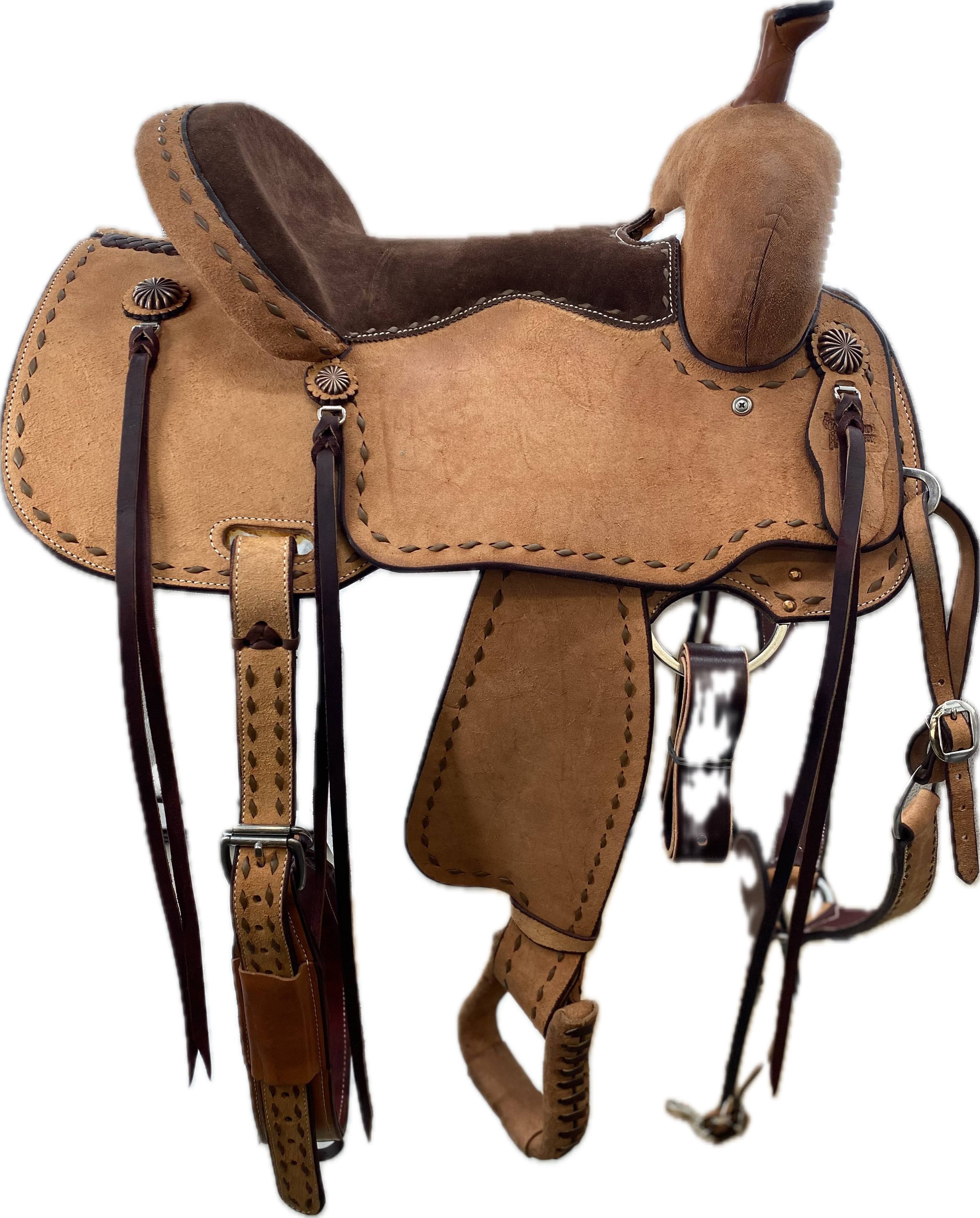 Deluxe Trail Flex Roughout Saddle