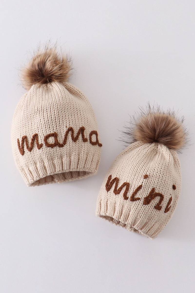 Mommy & Me Pom Pom Beanie
