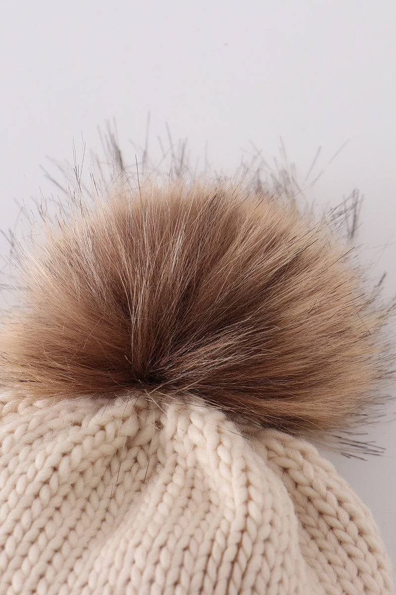 Mommy & Me Pom Pom Beanie