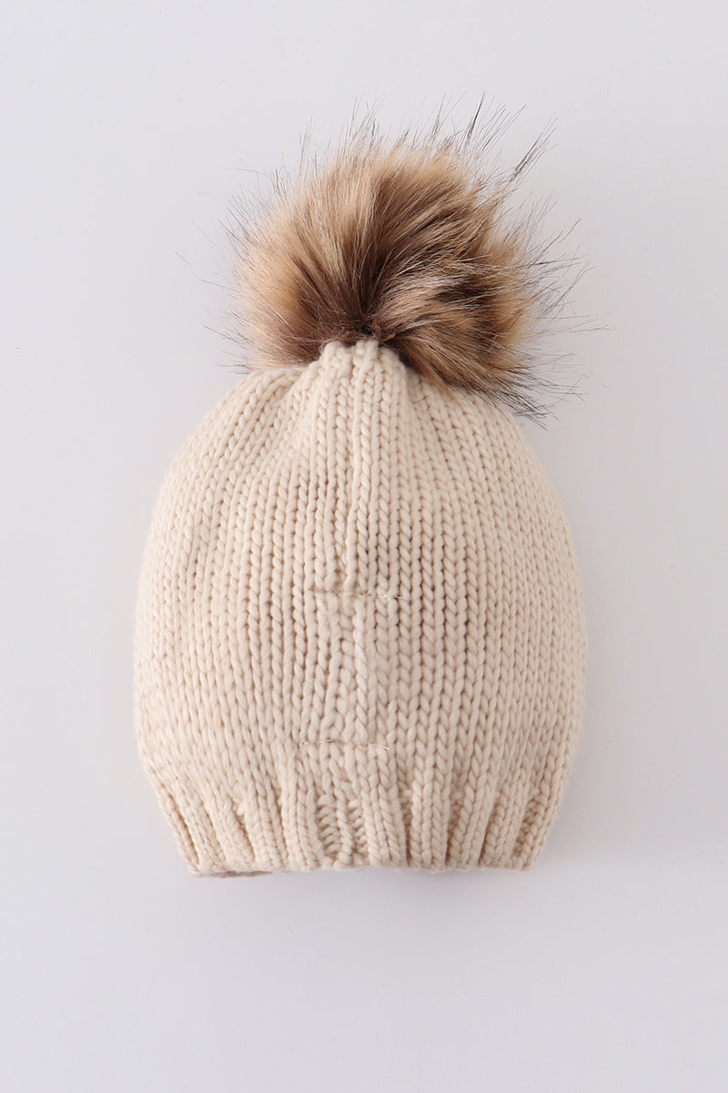 Mommy & Me Pom Pom Beanie