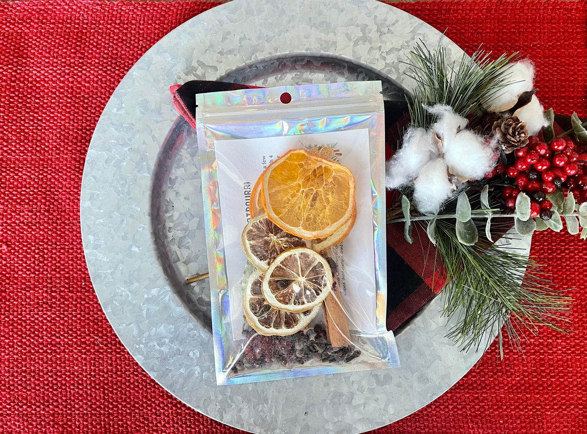 Holiday Spice Stovetop Simmer Pot Potpourri Kit