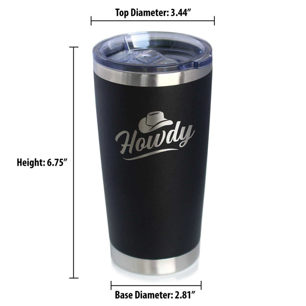 Howdy Insulated Coffee Tumbler – 20 oz