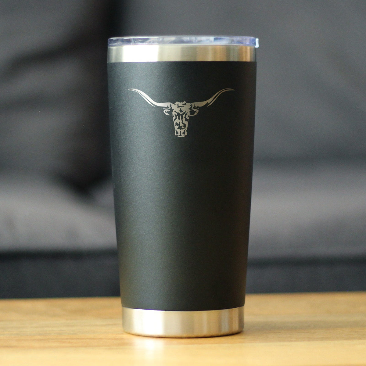 Longhorn Insulated Coffee Tumbler – 20 oz