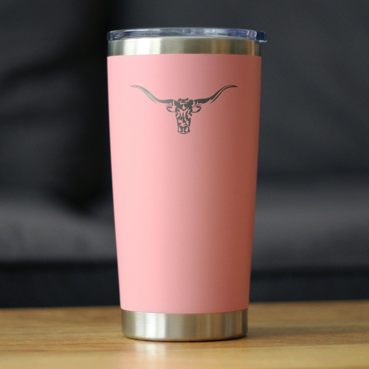 Longhorn Insulated Coffee Tumbler – 20 oz