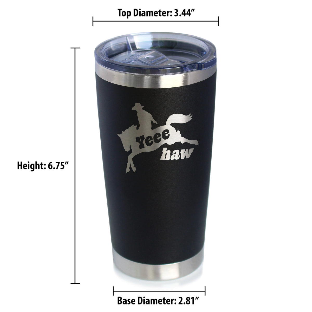 Yeehaw Insulated Coffee Tumbler – 20 oz