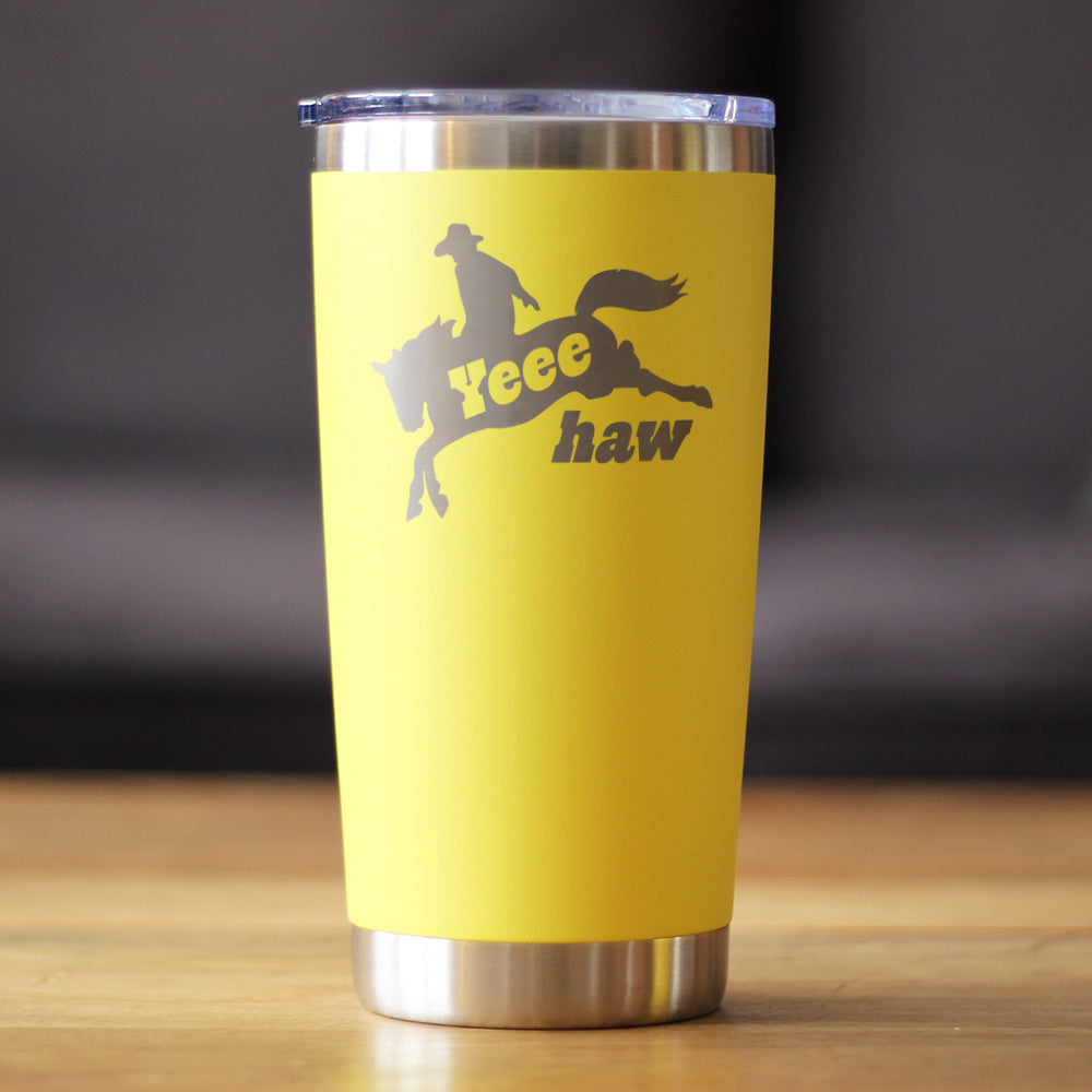 Yeehaw Insulated Coffee Tumbler – 20 oz