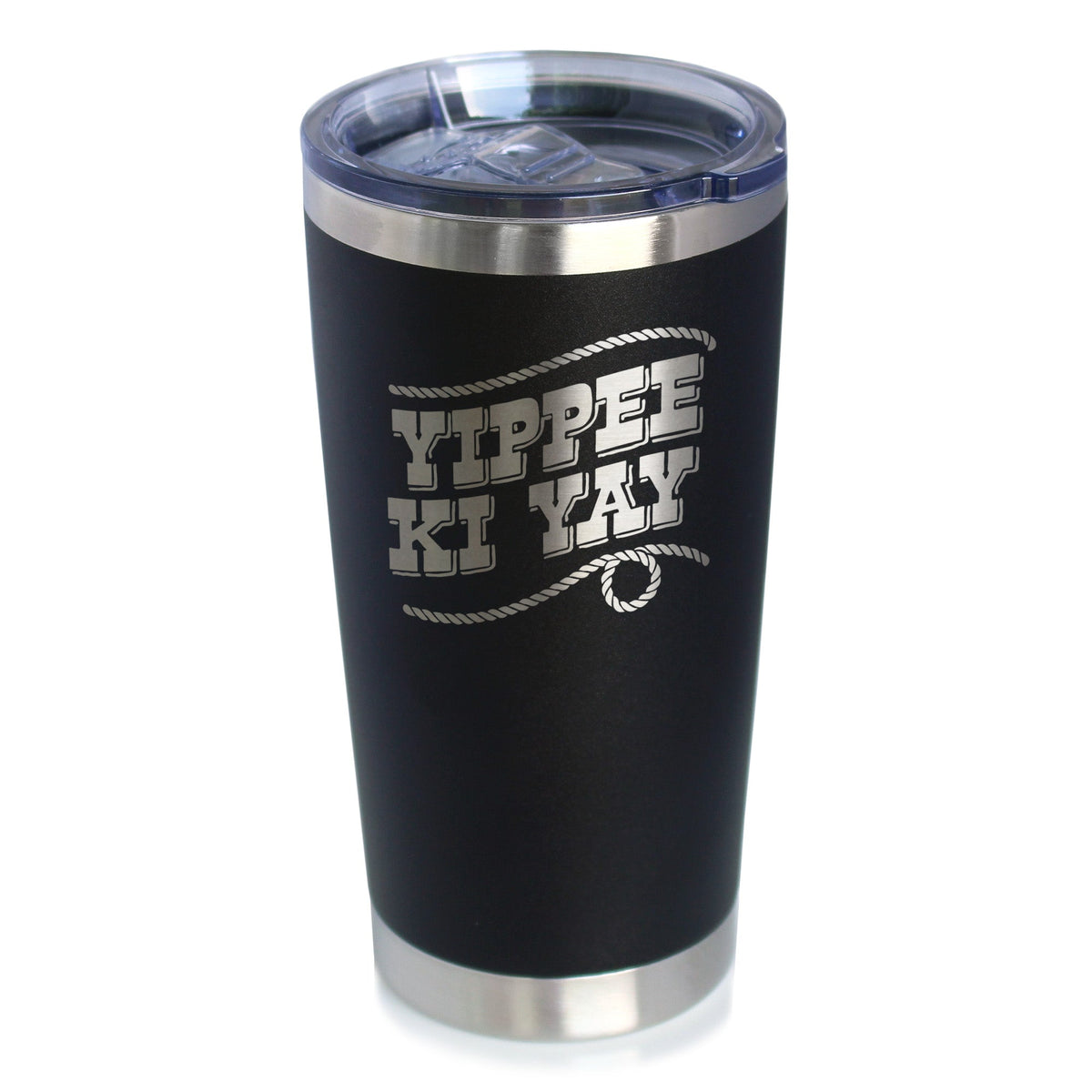 Yippee Ki Yay Insulated Coffee Tumbler – 20 oz