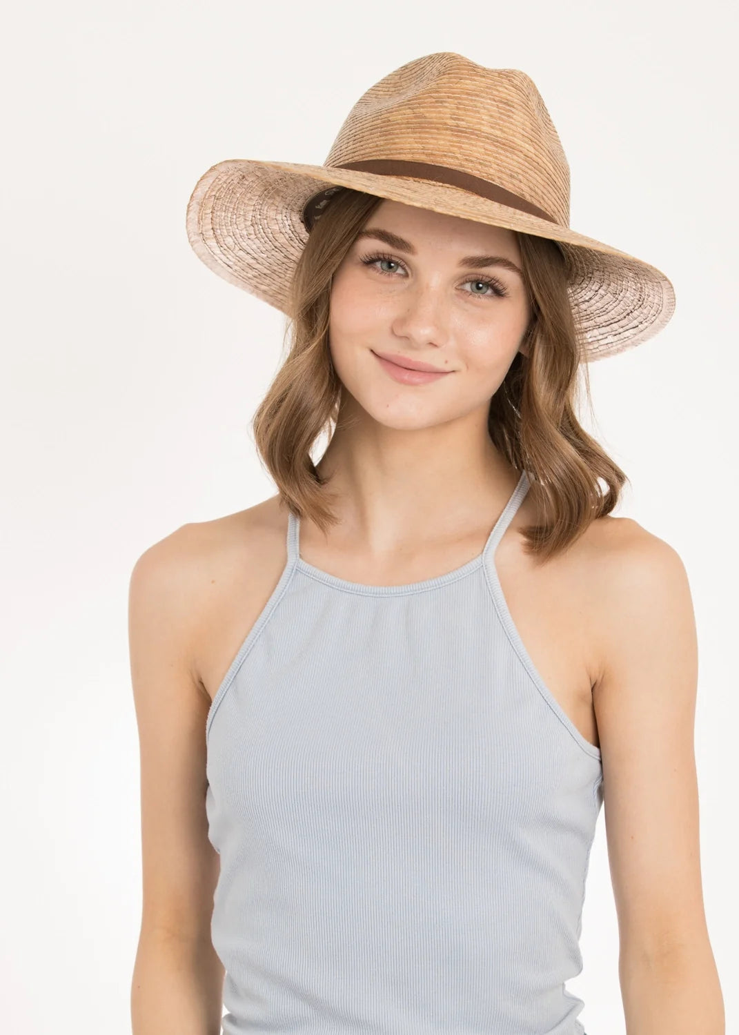 Unisex Kissa Straw Sun Hat