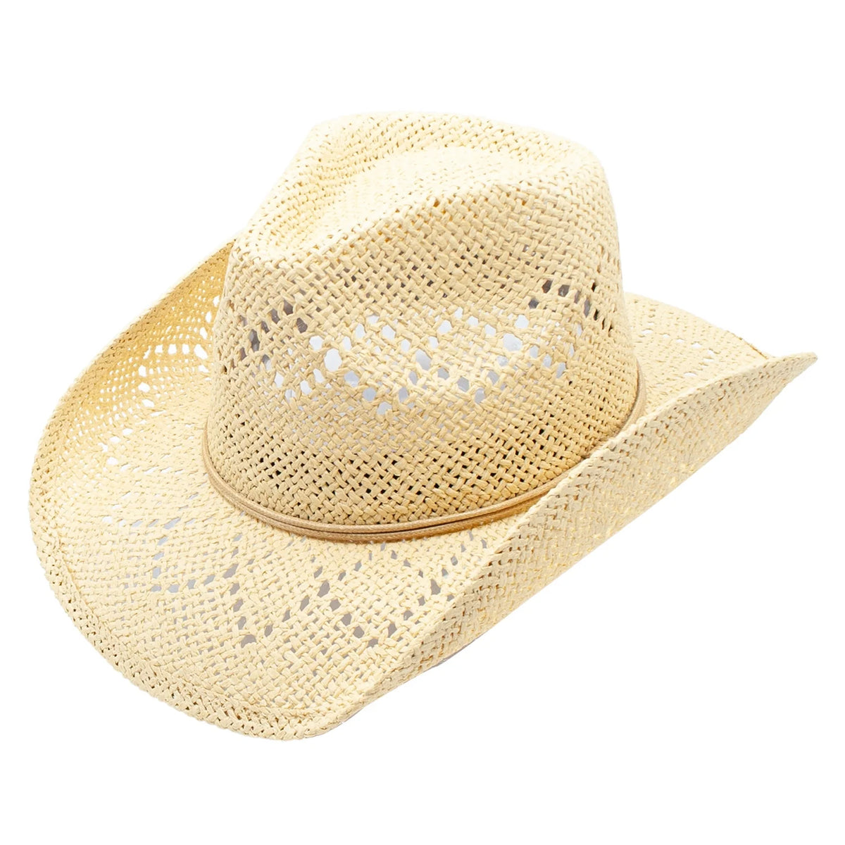 Unisex Leo Straw Cowboy Hat
