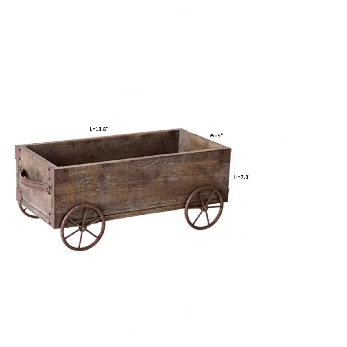 Rustic Wagon Flower Planter