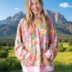 Wildflower Fields Floral Hoodie