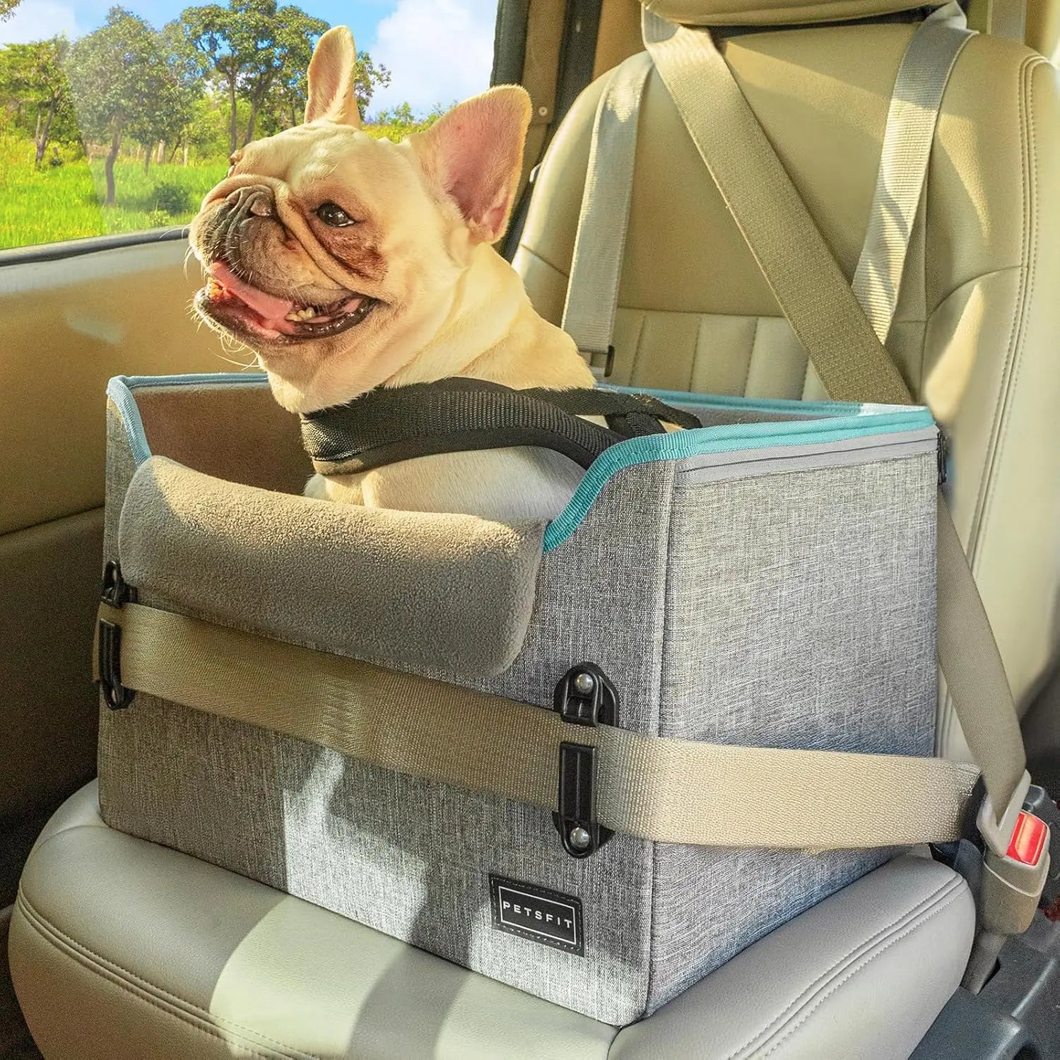 Foldable Dog Car Booster Seat