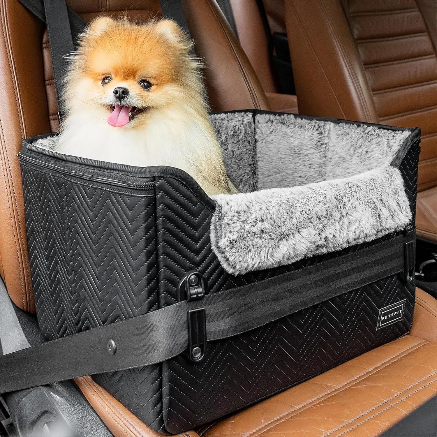 Foldable Dog Car Booster Seat