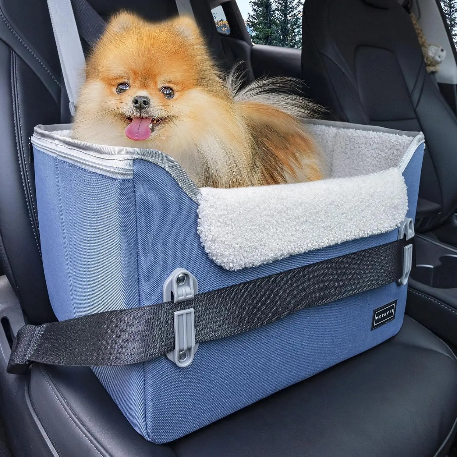 Foldable Dog Car Booster Seat