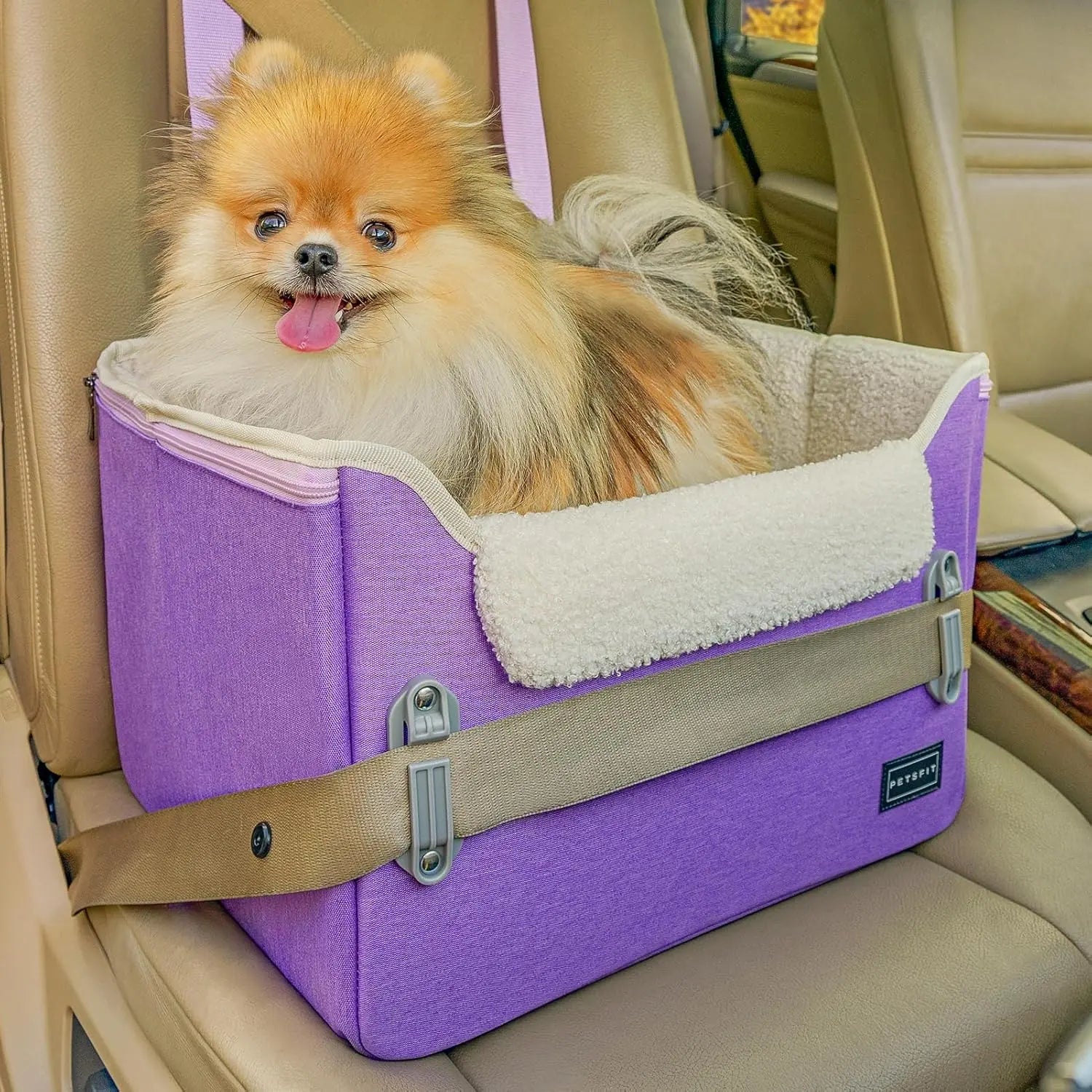 Foldable Dog Car Booster Seat