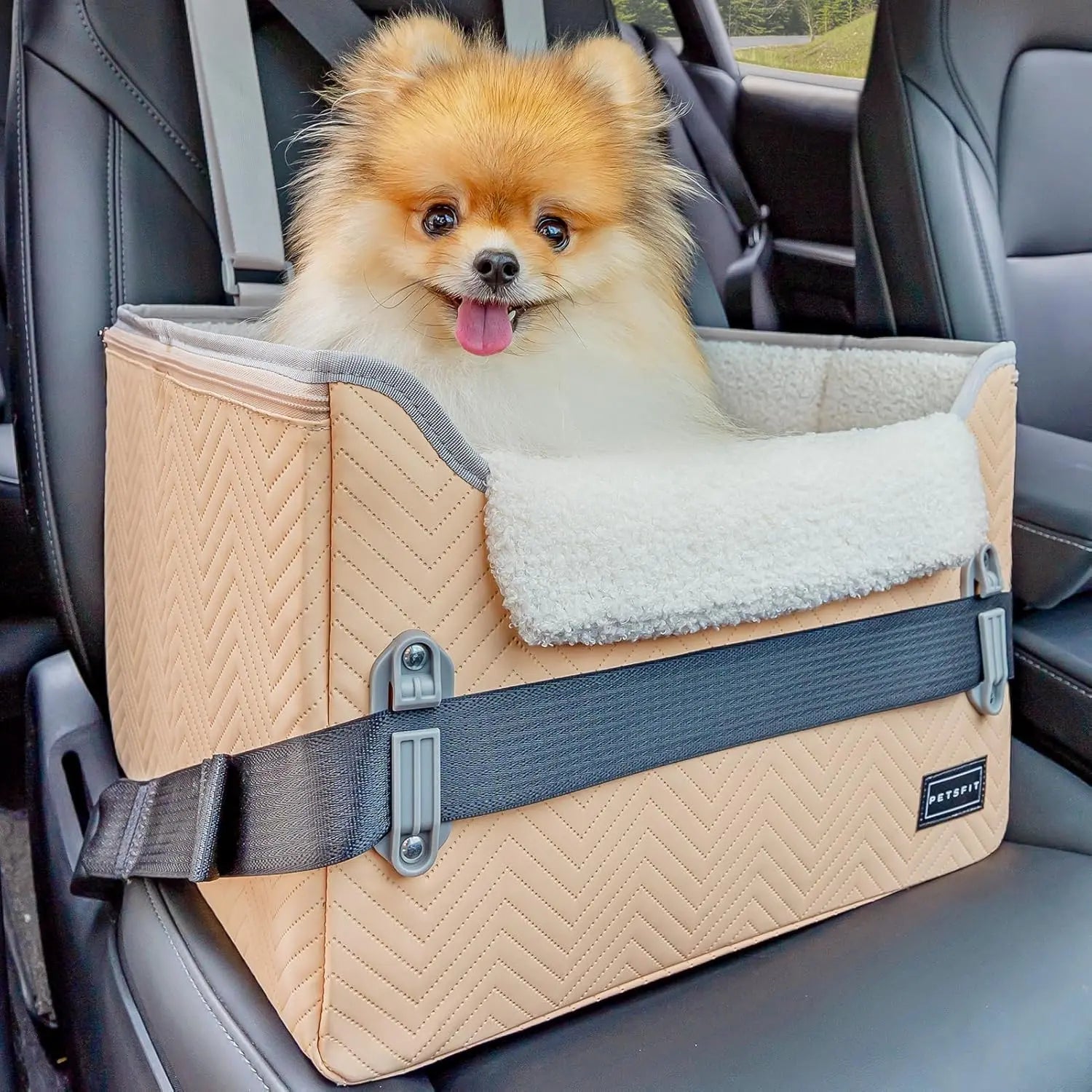 Foldable Dog Car Booster Seat