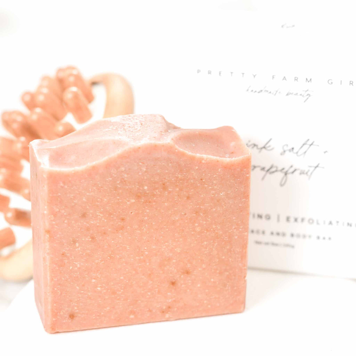 Pink Salt & Grapefruit Tallow Goat Milk Soap | 4.5 oz