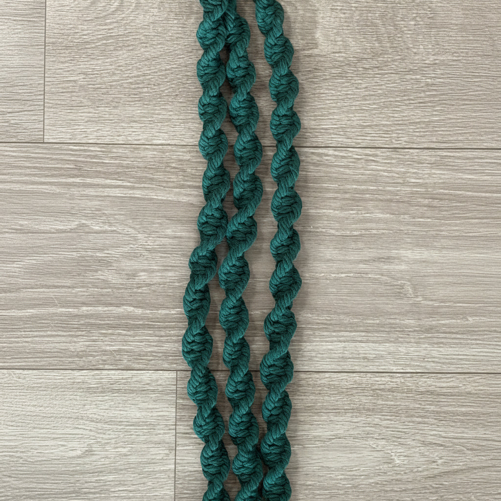 Handmade Spiral Macramé Plant Hanger