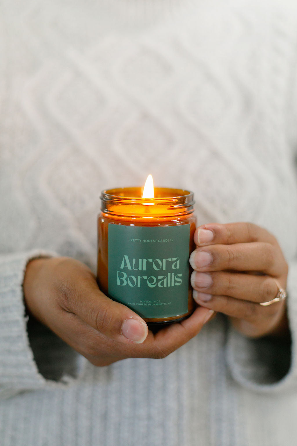 Cardamom Candle: Aurora Borealis Candle