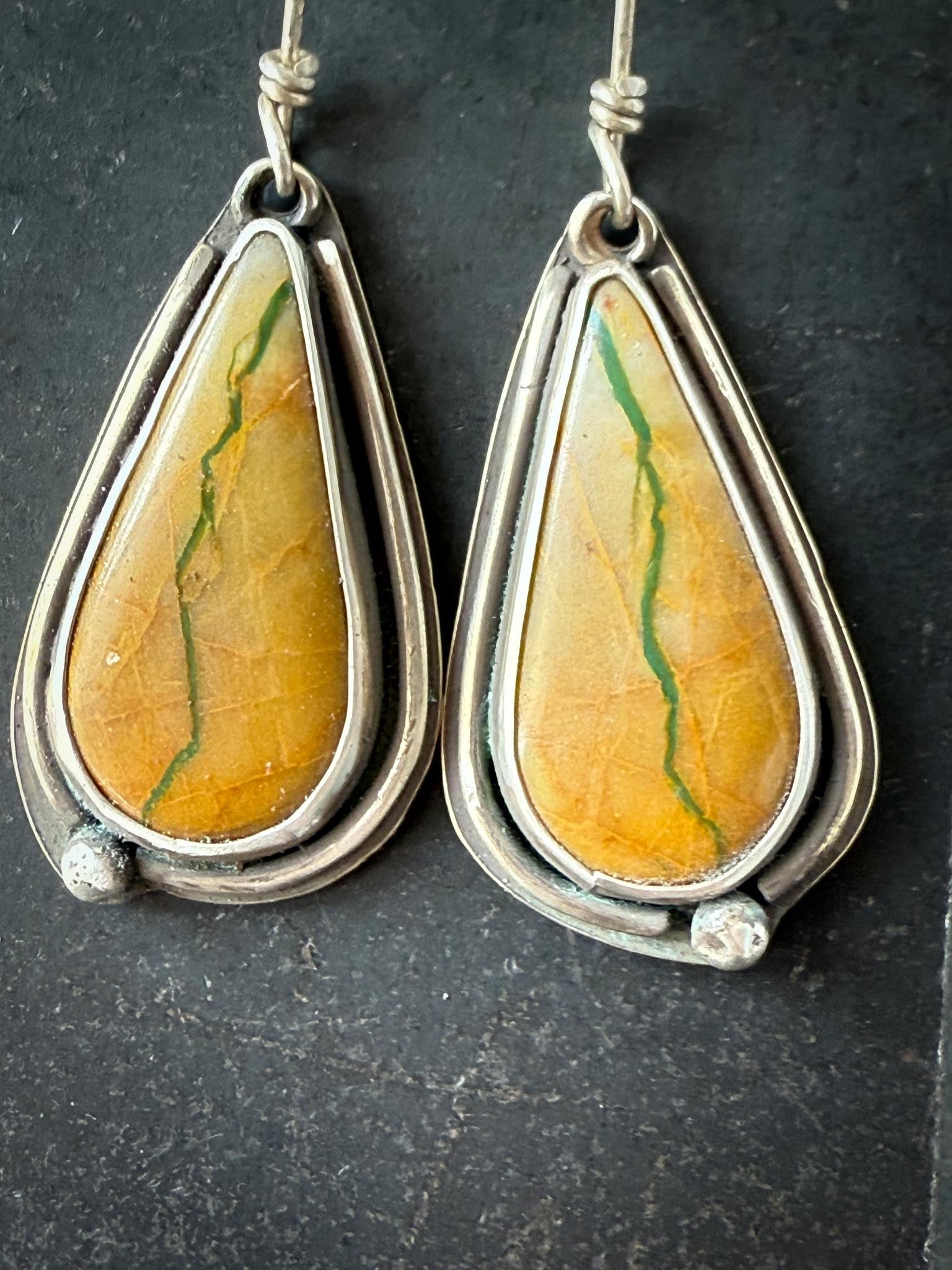 Royston Ribbon Turquoise Earrings