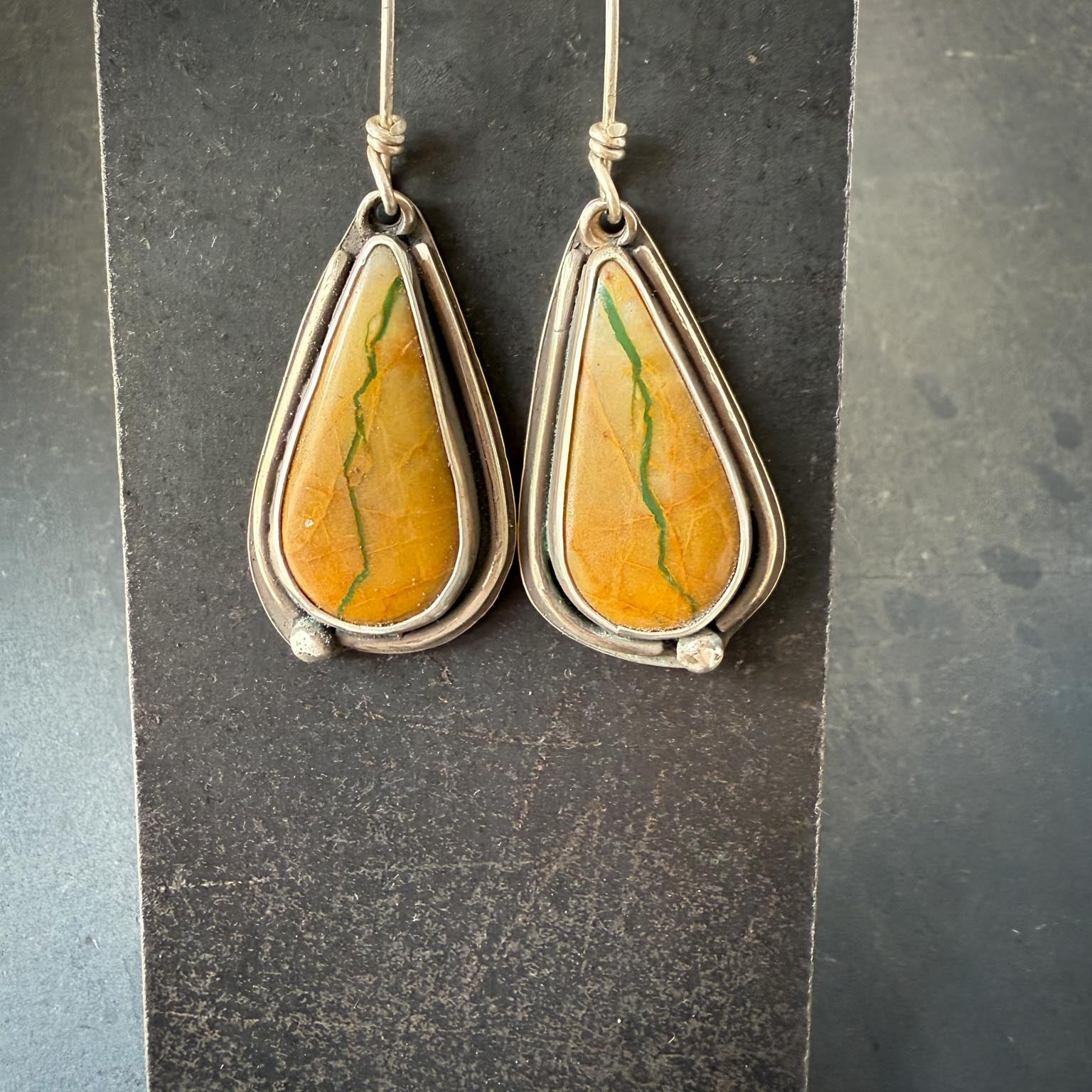 Royston Ribbon Turquoise Earrings