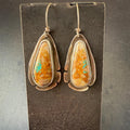 Royston Turquoise Hand-Cut Earrings