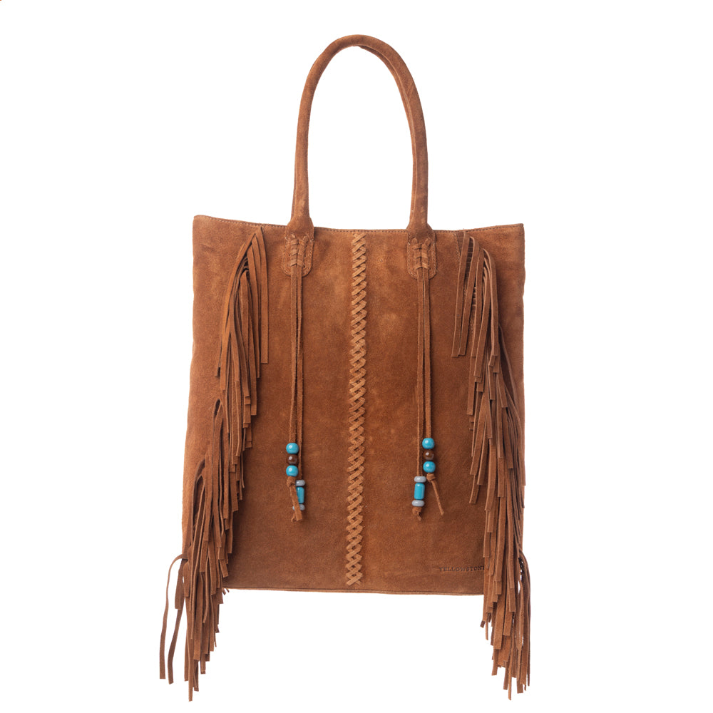 Fringed Leather Bag