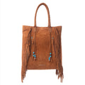Fringed Leather Bag