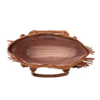 Fringed Leather Bag