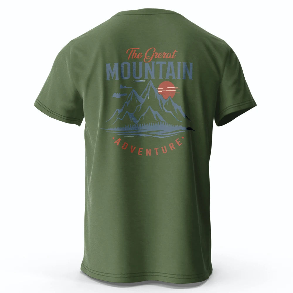 Hiking Graphic Print Tee