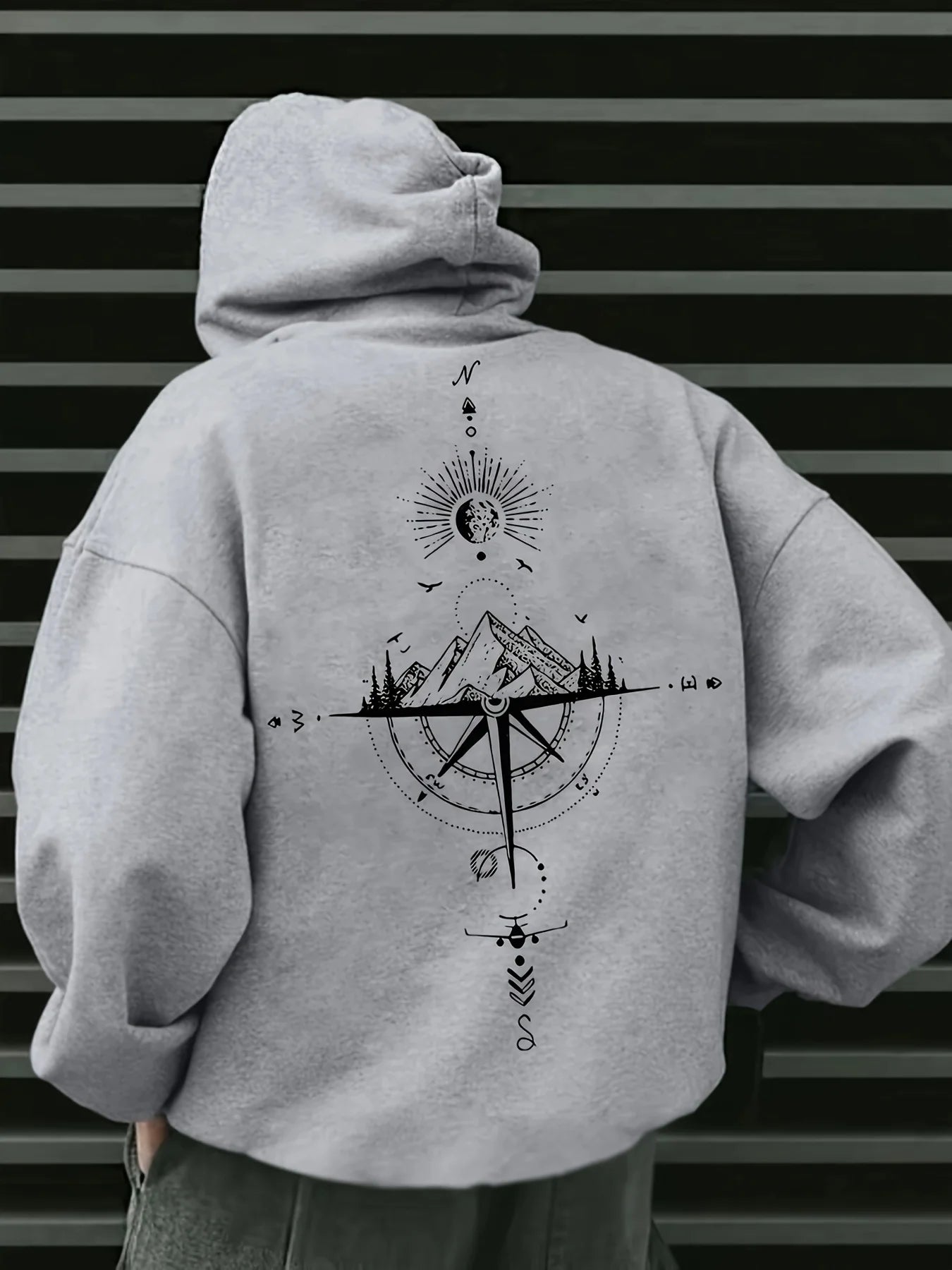 Men's Compass Mountain Hoodie