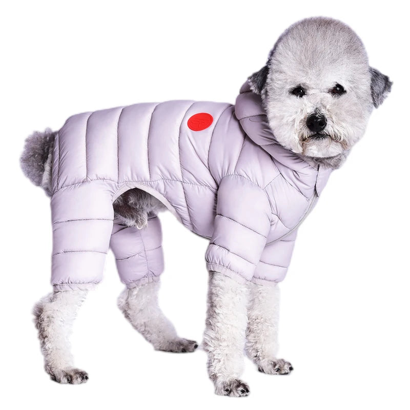 Dog Puffer Overalls